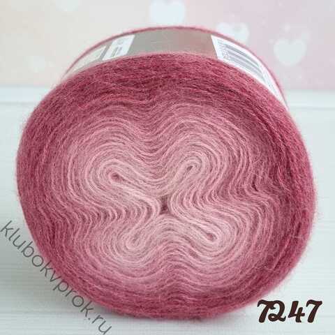 ALIZE ANGORA GOLD OMBRE BATIK 7247, Клюква