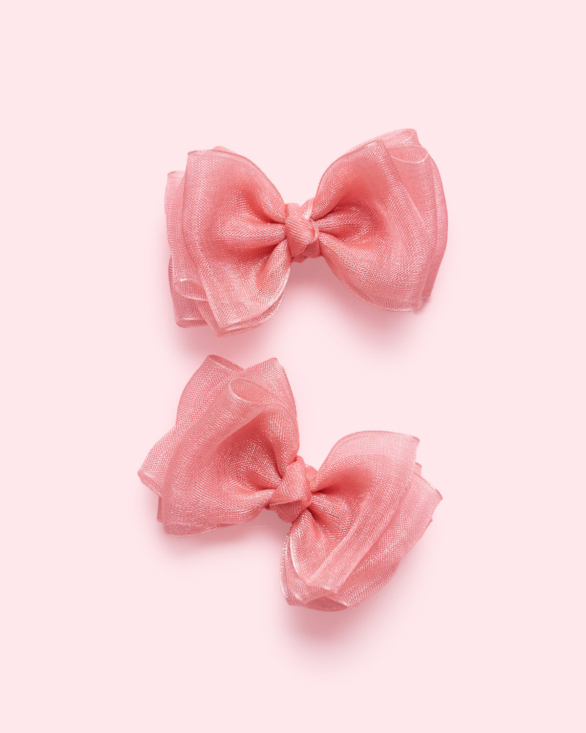 Набор бантиков из органзы CANDY (2 шт.)