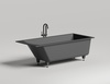 Salini Cascata 104523MF Ванна встраиваемая 180х80