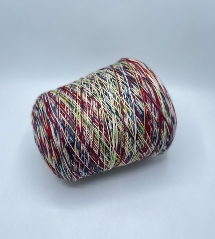 Бобинная пряжа, Flower print, 410м. 75% Меринос, 25% Полиамид, Мультиколор(60/282), 37344