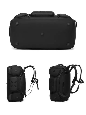 Картинка рюкзак для путешествий Ozuko 9834 Black - 14