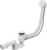 Alcaplast A51BM-80 Сифон для ванны автомат комплект белый пластик/пластик (80 cm)
