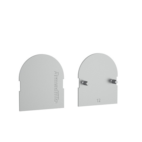 Декоративная накладка ARMADILLO для скрытой петли U3D6000 (DOOR) SC мат.хром /65005/ (2шт)