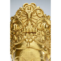 Объект декоративный Goddess Head «Голова богини» 39 см, Золотой