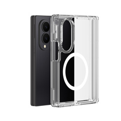 Прозрачный защитный чехол с MagSafe для Samsung Galaxy Z Fold 8, серия Clin Mag Series от Dux Ducis