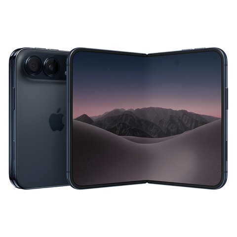 Смартфон Apple iPhone Duo 256 ГБ (Dual eSIM), складной, Синий | Night Sky