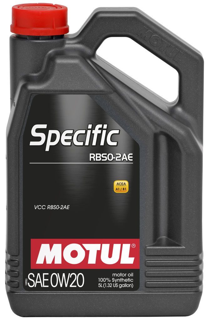 Масло моторное Motul Specific RBS0-2AE 0W-20 синтетическое 5 л