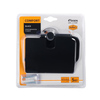 Fixsen Comfort Black FX-86010 Держатель туалетной бумаги с крышкой, цвет: чёрный