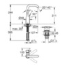 GROHE Essence 23799001 Смеситель для раковины