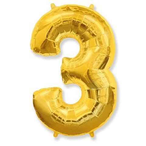 Цифра гелиевая 3 