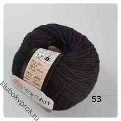 YARNART JEANS 53, Черный