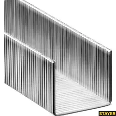 STAYER скобы тип 53 (A/10/JT21), 12 мм, калибр 23GA. 1000 шт. (3159-12)