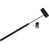 Черпак Профи из нержавеющей стали BlackPremium, 200 мл, (70 см) + кронштейн - 1