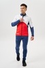 Мужская тренировочная лыжная куртка Nordski Pro 2.0 white-red-blue - 17