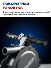 ЗУБР d 230 мм, 2700 Вт, 65 мм, штроборез (бороздодел), метал. ящик, Профессионал (ЗШ-П65-2700 ПСТК)