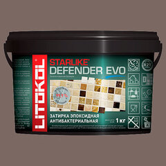 Затирка швов эпоксидная Litokol Starlike Defender EVO S.230 CACAO, 1 кг