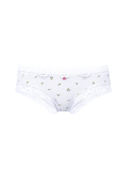 STRETCH COTTON ЧИИКИ С КРУЖЕВНОЕ ТЕСЬМОЙ