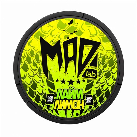 Снюс MAD - Лайм Лимон 200mg