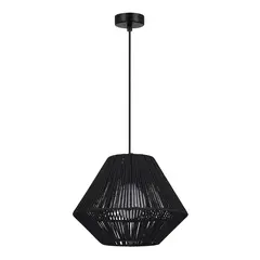 SLE6025-403-01 Светильник подвесной черный/черный E27 1*40W