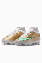 Бутсы Nike Zoom Mercurial Superfly 11 Club Mbappe FG/MG Junior - золотой