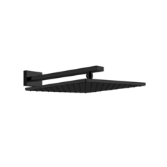 Gessi Rettangolo 15185#299 Верхний душ для настенного крепления 300x300мм, цвет: черный фото