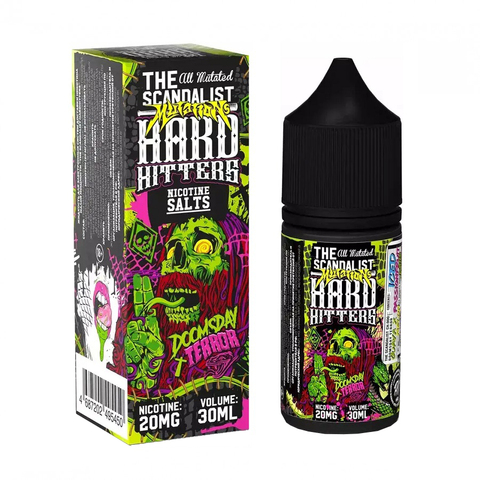 Жидкость The Scandalist Hardhitters Salt 2% STRONG 30 ml - Doomsday Terror (Манго Гуава Дыня Арбуз Холод)