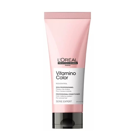 Уход-кондиционер смываемый для защиты цвета L'Оreal Vitamino Color Resveratrol Conditioner, 200 мл.