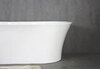 BelBagno BB201-1700-800 Отдельностоящая акриловая ванна в комплекте со сливом-переливом, 170x80, цвет: белый