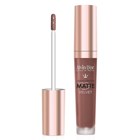 Alvin D`or Lg-16M Помада жидкая матовая Matte Velvet тон 04  7гр