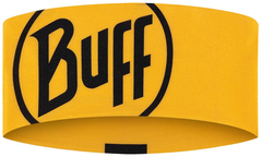 Повязка Buff CoolNet UV Wide Headband Logo Yellow