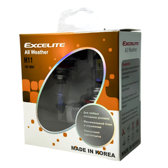 Лампа H11 55W 12V AW PGJ19-2 Excelite комплект белый свет