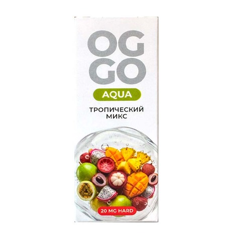 Жидкость OGGO AQUA 2% HARD Salt 30 ml - ТРОПИЧЕСКИЙ МИКС