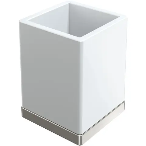 Boheme 10961-NB Стакан настольный Qubic Nickel Brush