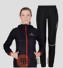 Женский костюм для бега Nordski Run black - 1