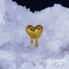 Heart Flow PVD Yellow-