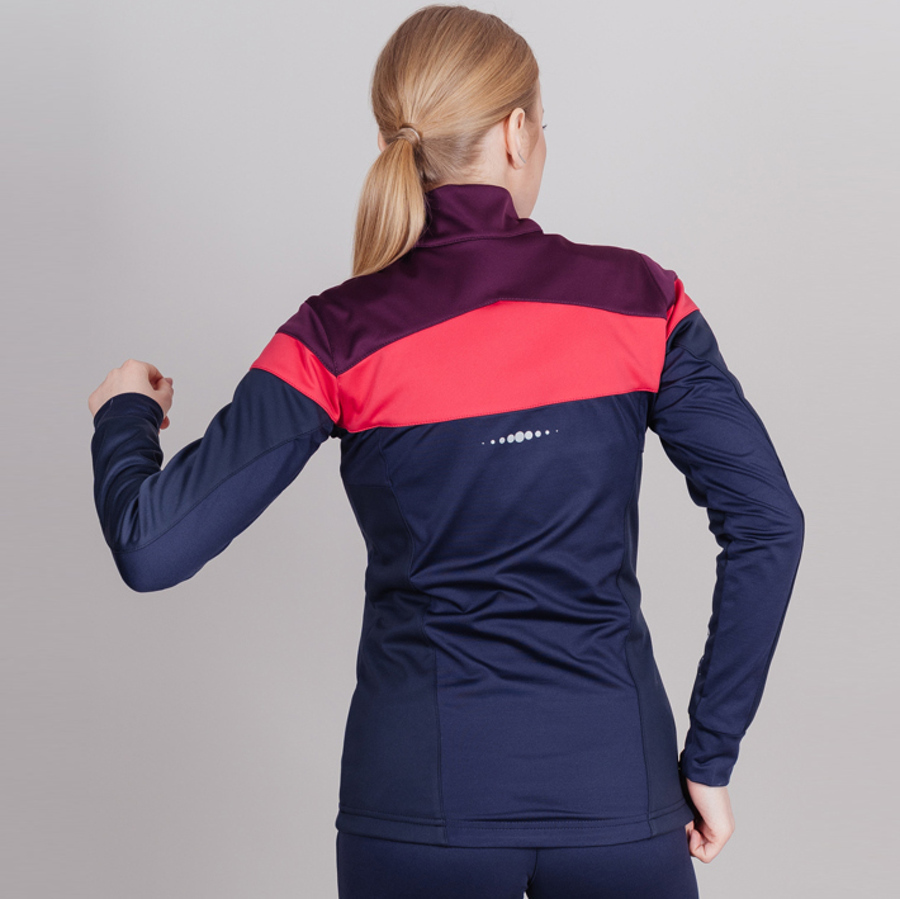 Лыжный костюм женский Nordski Drive blueberry-pink - 3