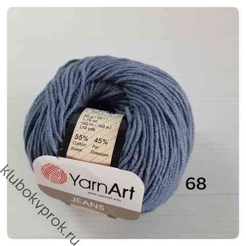 YARNART JEANS 68, Деним