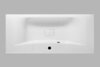 BelBagno BB1000/450-LV-MR-FT Раковина из литьевого мрамора, цвет: белый