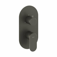 Ravak X070334 Смеситель скрытого монтажа EL 068.20GB.O3 ГРАФИТ (3 вывода) + нужен RB07F.50 (X070235) фото