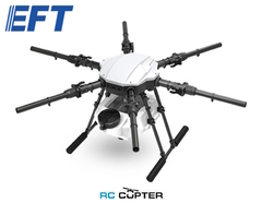 Рама сельско хозяйственного гексакоптера EFT-E616P aerops дрон распылитель (40*380mm, AS150, Pneumatic Connector Outlet 8mm, white)