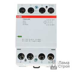 Контактор модульный 4-полюсный ABB ESB40-40N-06 40 А АС 230 В 4040