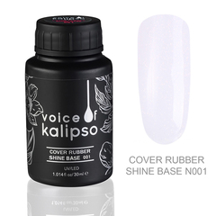 Voice of Kalipso Камуф. каучук. база с шиммером 001, 30мл