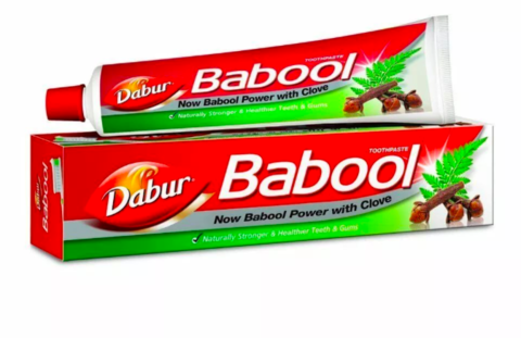 Индийская зубная паста Dabur Babool, 100 г