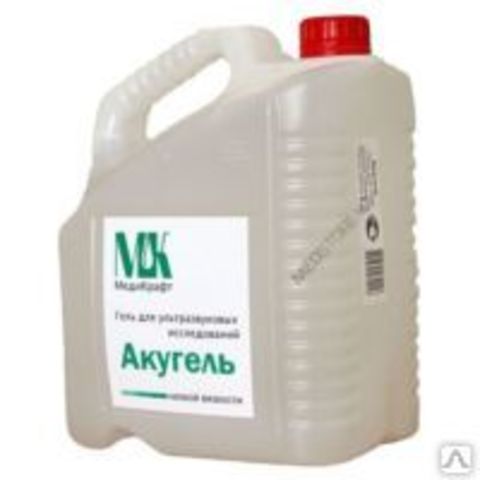 Акугель Гель д/УЗИ НИЗКОЙ вязкости 5кг бесцветный (ПОД ЗАКАЗ)