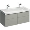 Geberit Xeno2 500.518.00.1 Тумба под раковину, 117.4x53x46.2см, Серый / Матовое покрытие