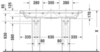 Duravit DuraStyle 2338130030 Раковина двойная