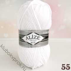 ALIZE SUPERLANA MAXI 55, Белый