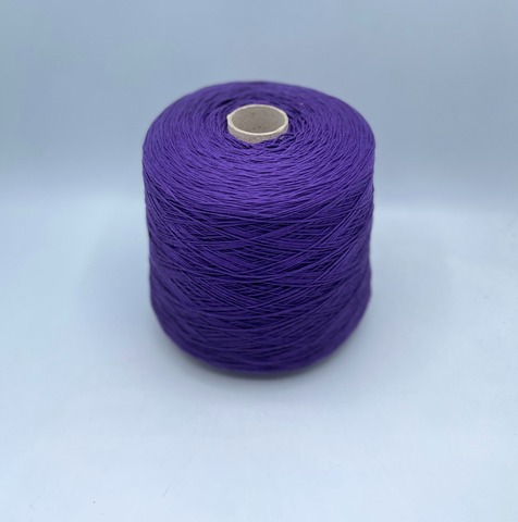 Бобинная пряжа (пр.Италия), art.Cotone, 350м/100 гр. 100%Хлопок, цвет-Чароит , арт.34739