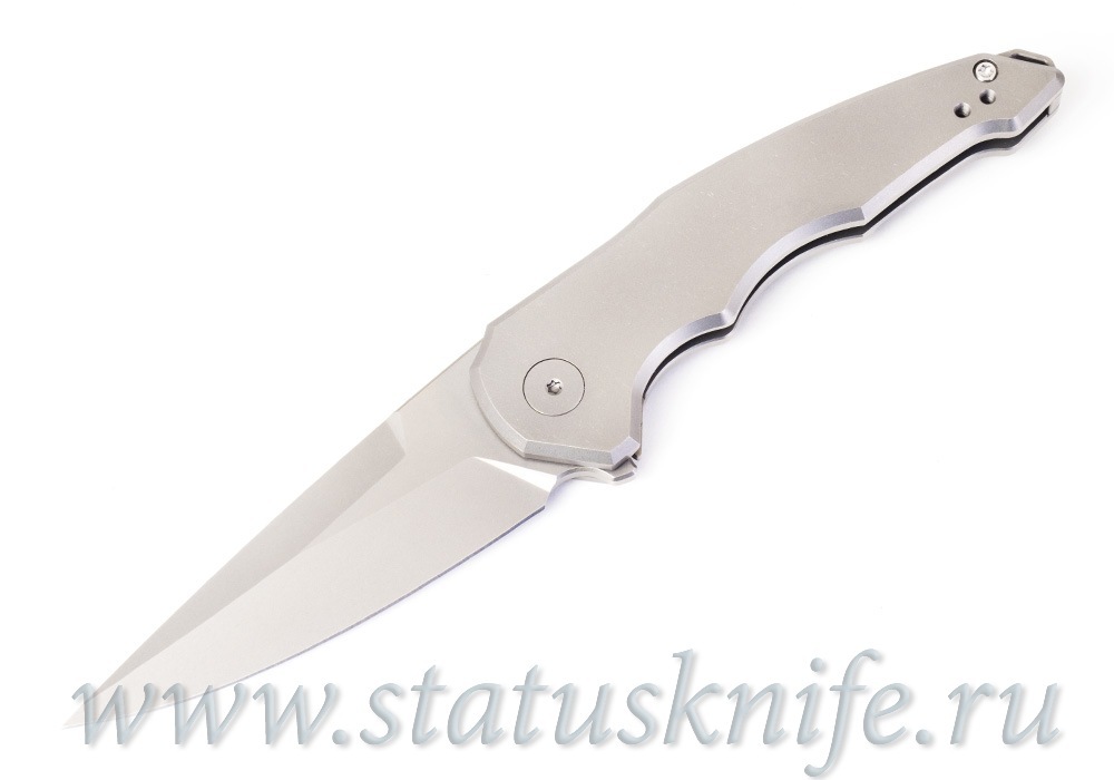 Нож Hoback OneSam Ti CPM-20CV Stonewash