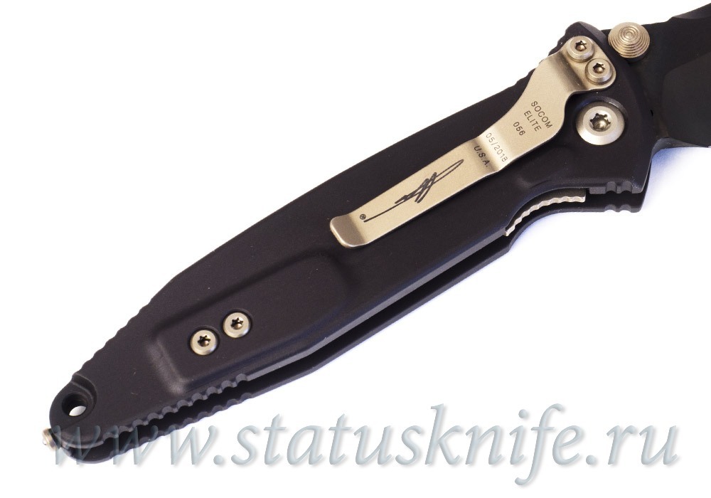 Нож Microtech Socom Elite DLC Signature 161-1DLCS